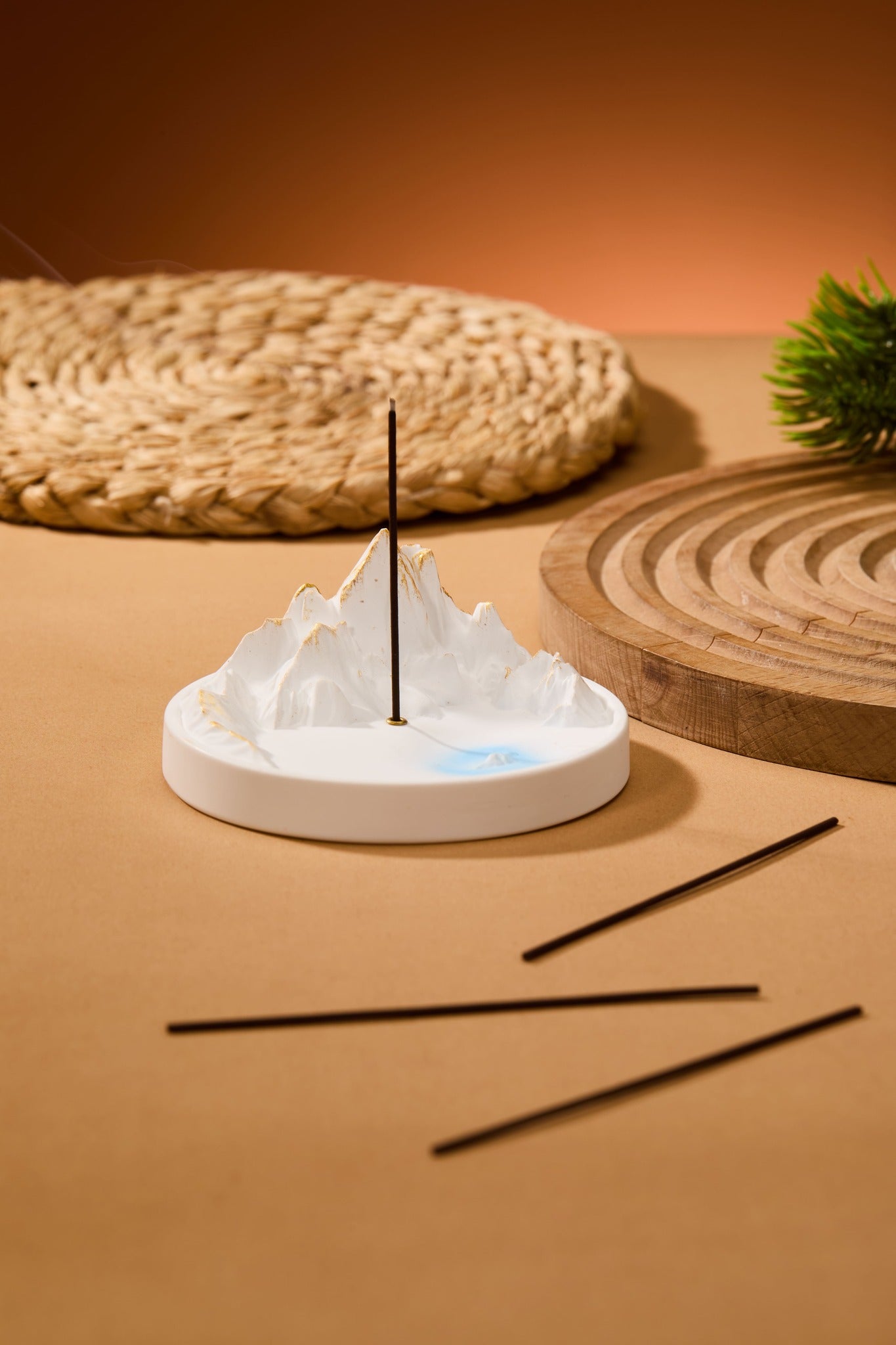 Mountain & Lake Incense Holder