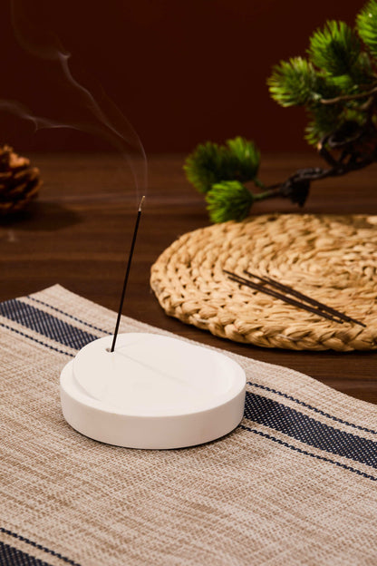 Stillness Round Incense Holder