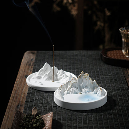 Mountain & Lake Incense Holder