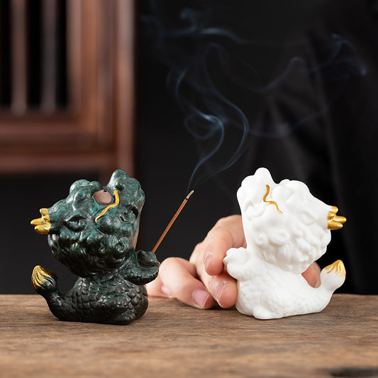 Lucky Dragon Incense Holder